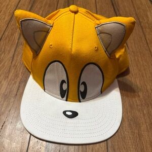 Tails from Sonic the Hedgehog Ball Cap One Size Snapback Adjustable Hat